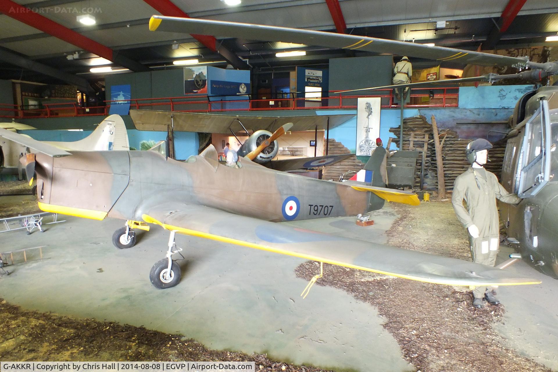 G-AKKR, Miles M-14 Magister I C/N 1995, Museum of Army Flying, Middle Wallop