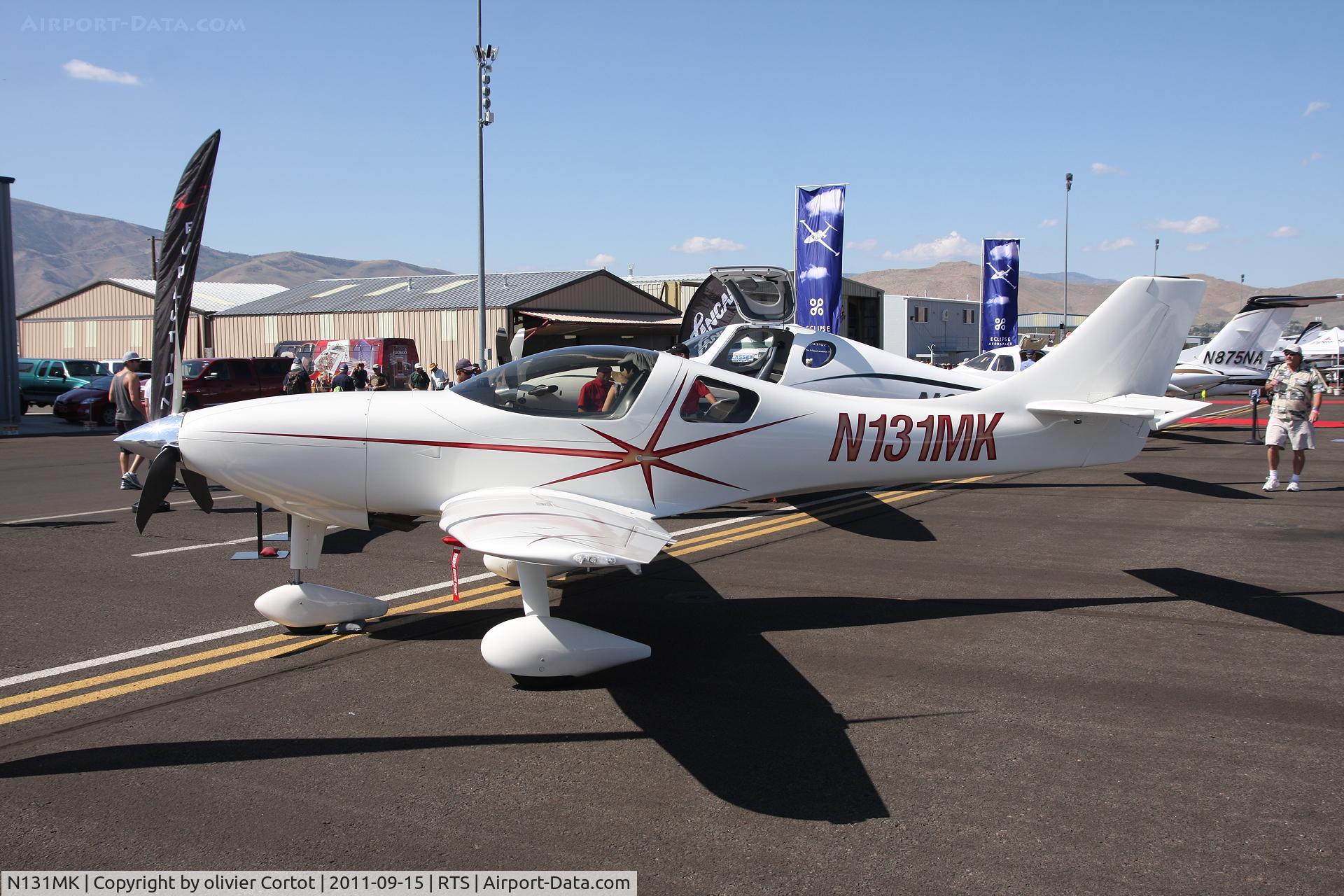 N131MK, 2008 Lancair Legacy FG C/N LS-221, Reno air races 2011