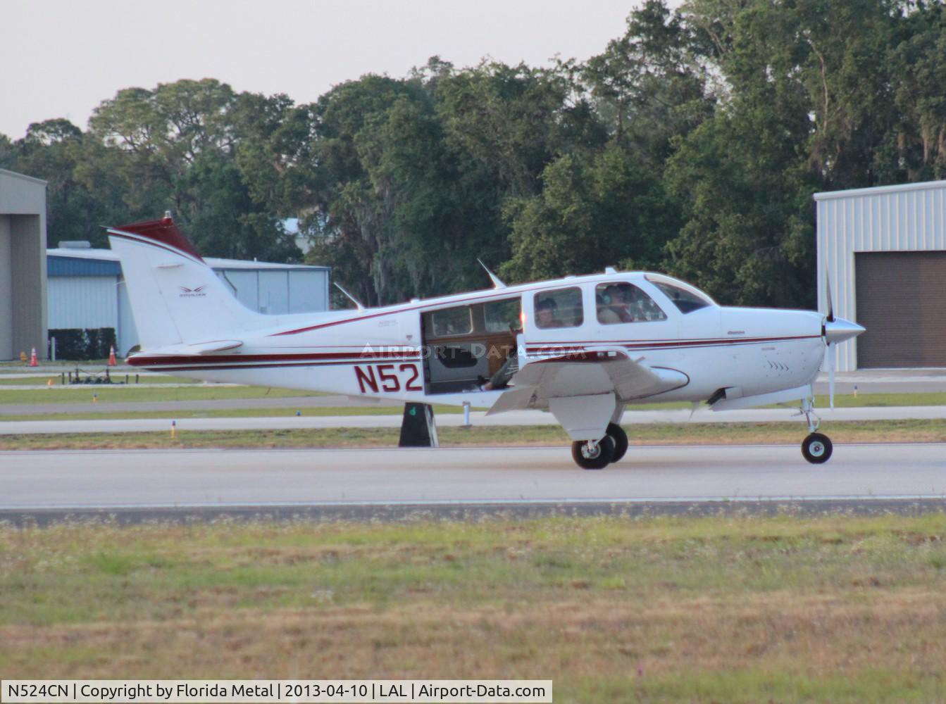 N524CN, 1984 Beech A36 Bonanza 36 C/N E-2144, Beech A36