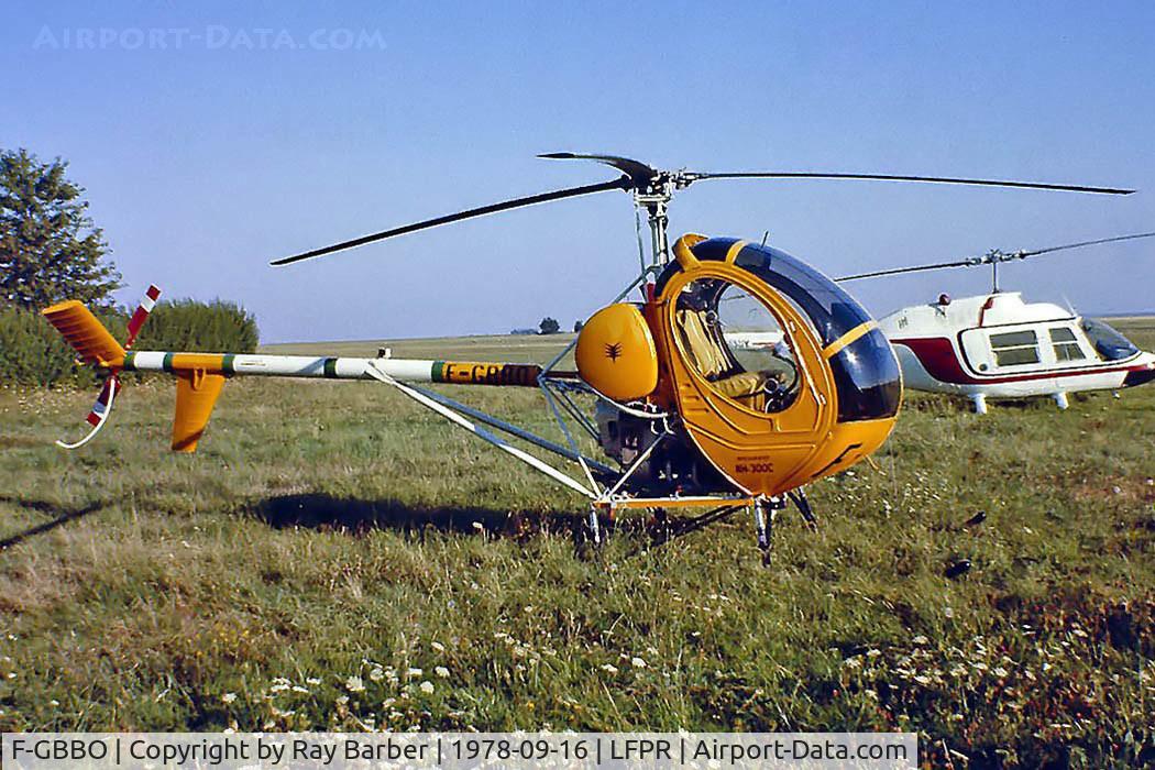 F-GBBO, Breda Nardi NH-300C C/N BH03, Breda-Nardi NH.300C [003] Guyancourt~F 16/09/1978. From a slide.