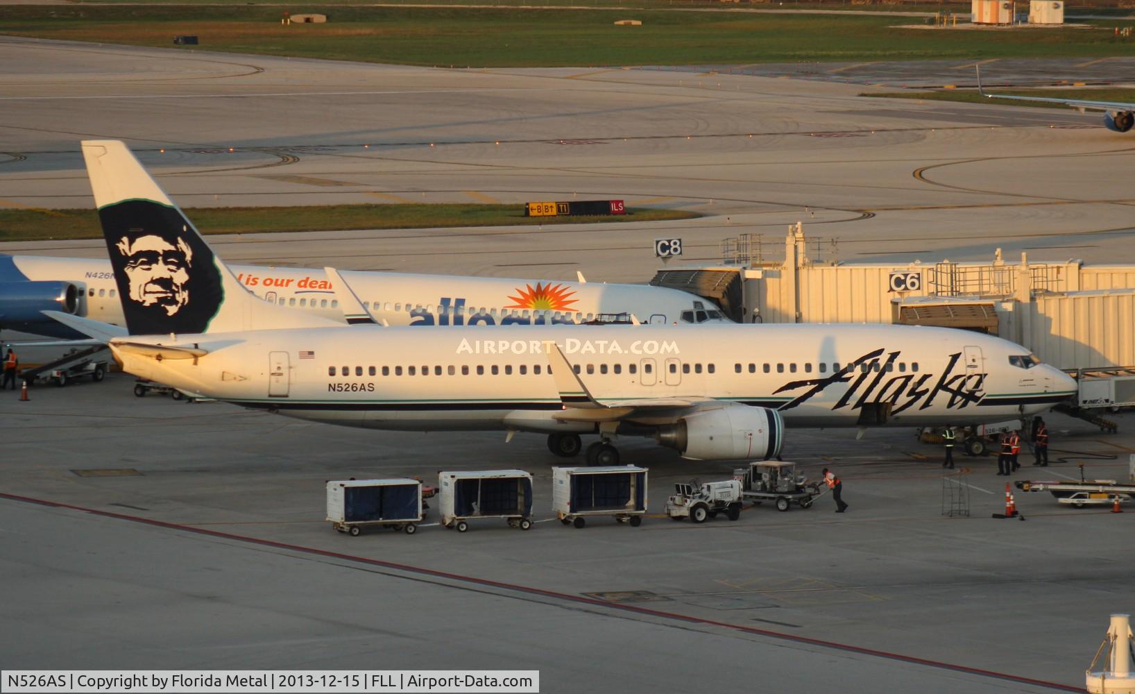N526AS, 2009 Boeing 737-890 C/N 35196, Alaska 737-800