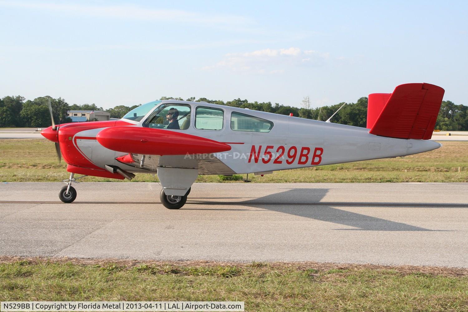 N529BB, 1955 Beech F35 Bonanza C/N D-4250, Beech F35 Bonanza