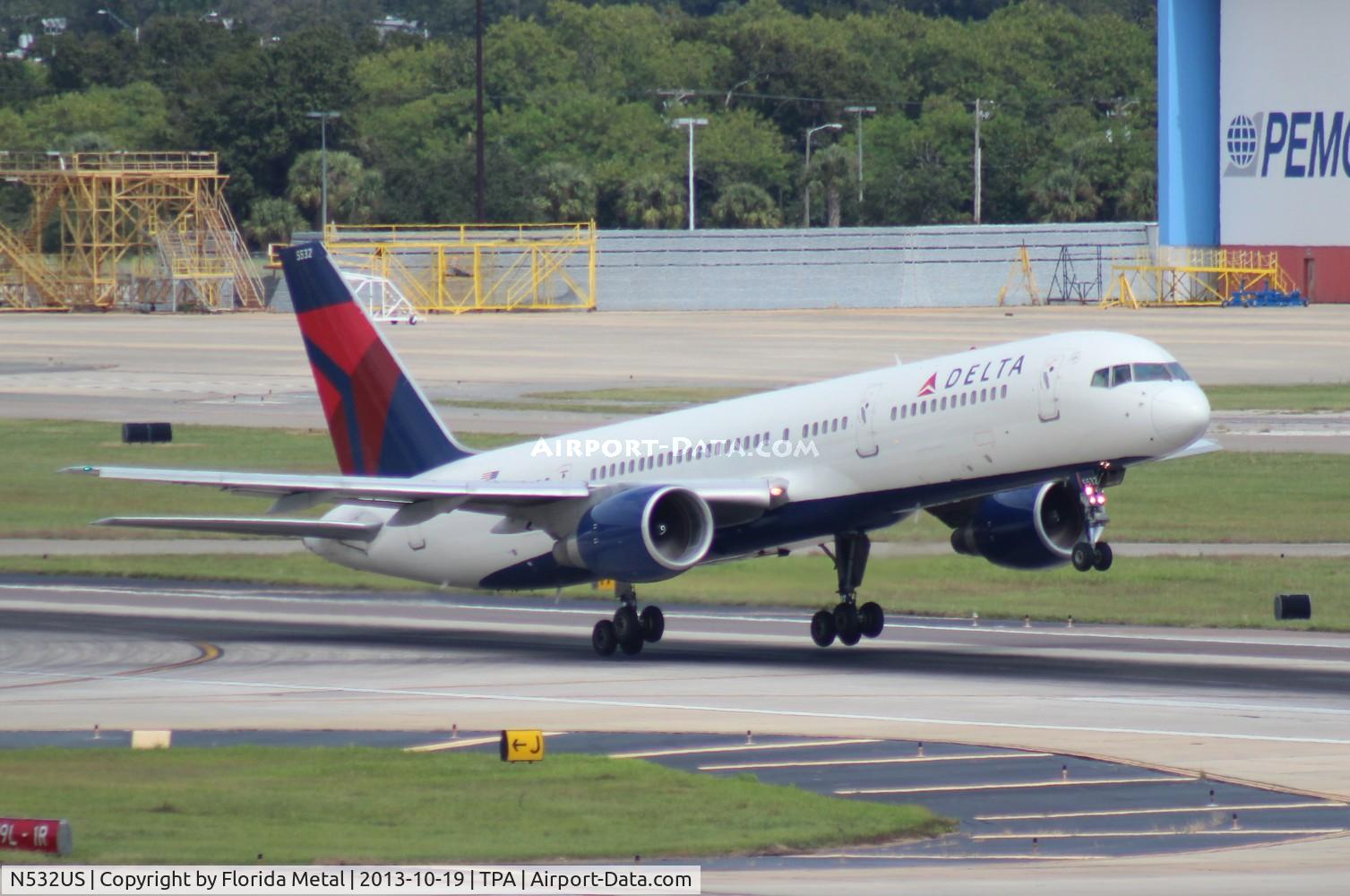 N532US, 1988 Boeing 757-251 C/N 24263, Delta 757-200