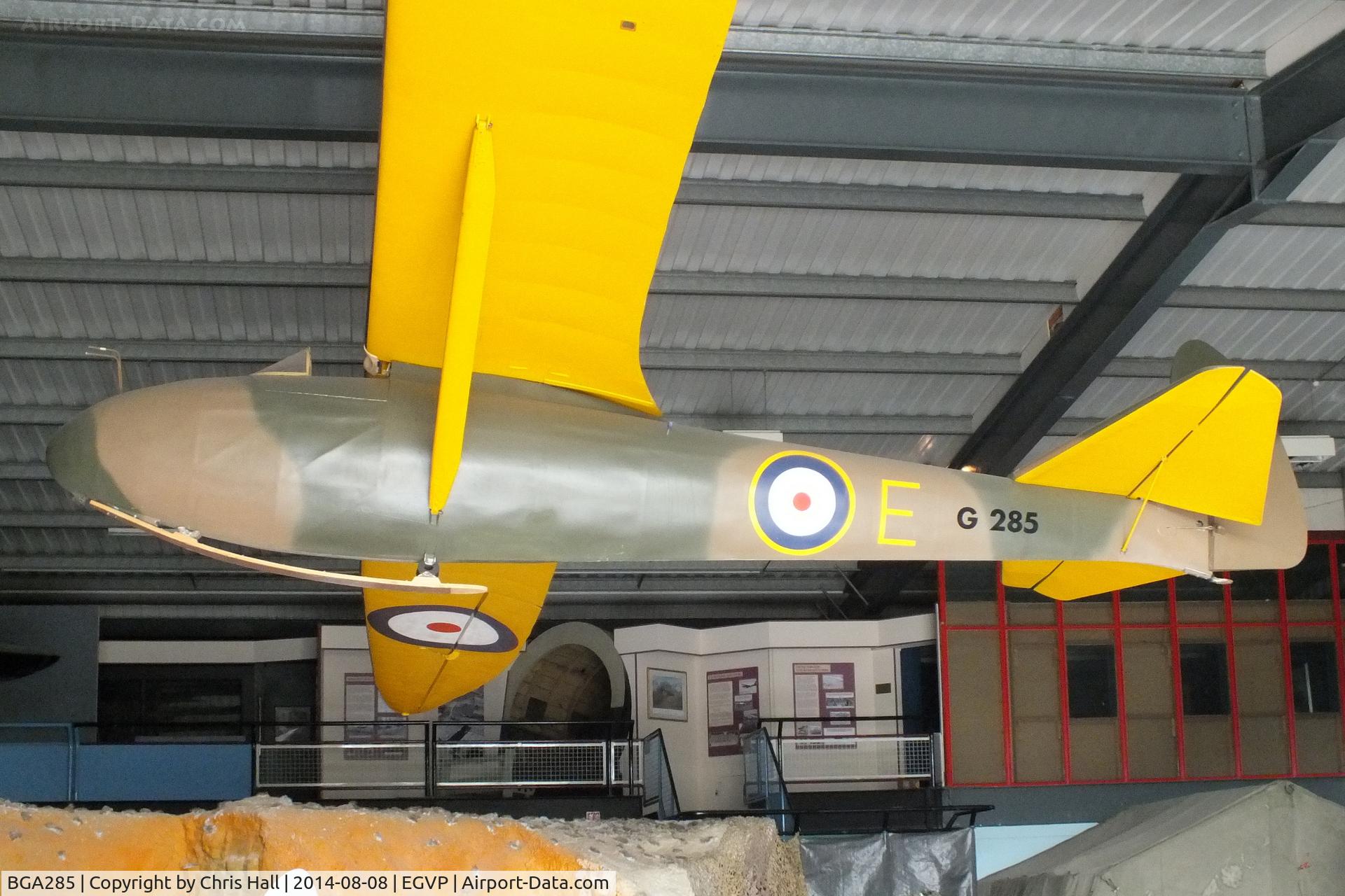 BGA285, 1936 Slingsby T-6 Kite 1 C/N 247A, Museum of Army Flying, Middle Wallop