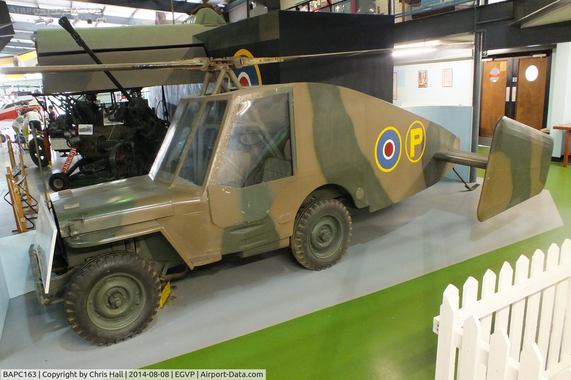 BAPC163, 1942 Hafner AFEE 10/42 Rotabuggy C/N BAPC.163, Museum of Army Flying, Middle Wallop