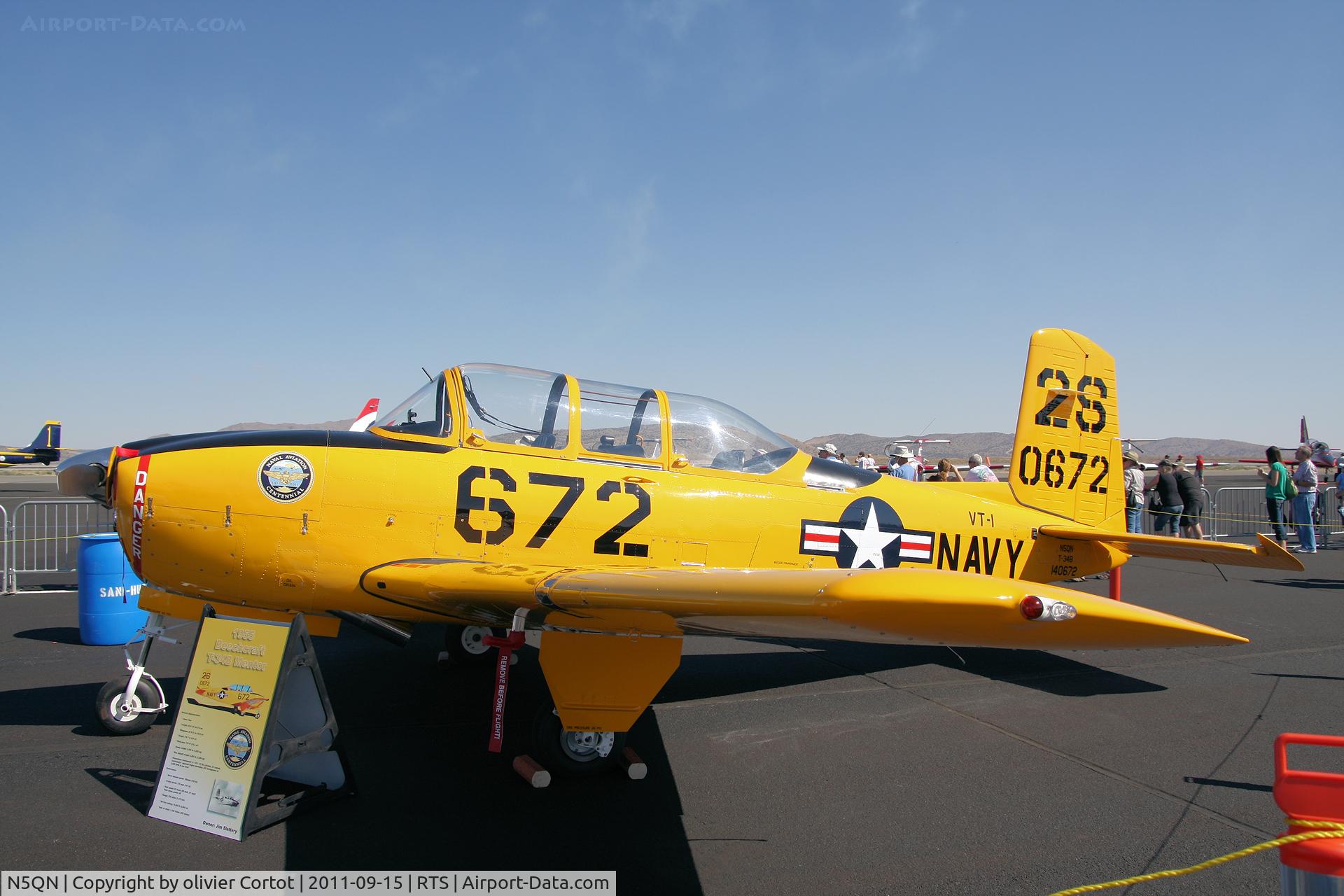 N5QN, 1955 Beech-nogle D-45 C/N BG-6, Reno air races 2011
