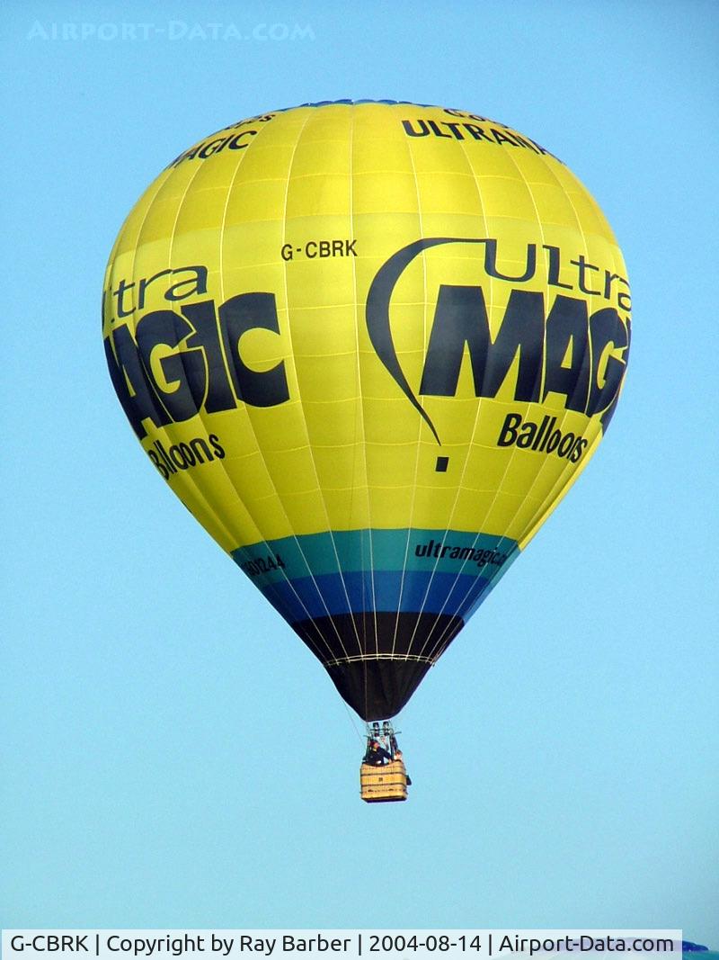 G-CBRK, 2002 UltraMagic M-77 C/N 77/212, Ultramagic M-77 HAFB [77/212] Loseley Park~G 23/08/2003