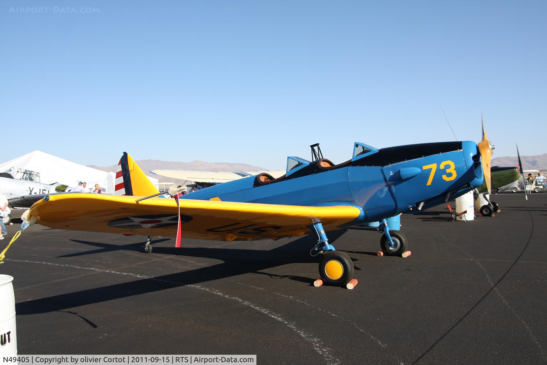 N49405, 1943 Fairchild M-62A C/N T43-5258, Reno air races