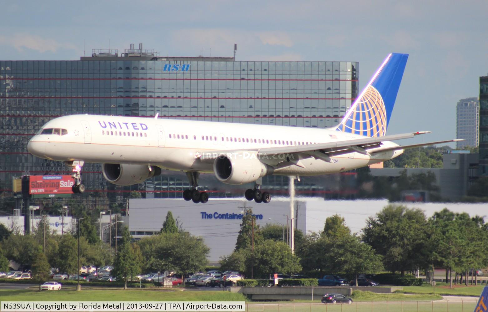N539UA, 1991 Boeing 757-222 C/N 25223, United 757-200