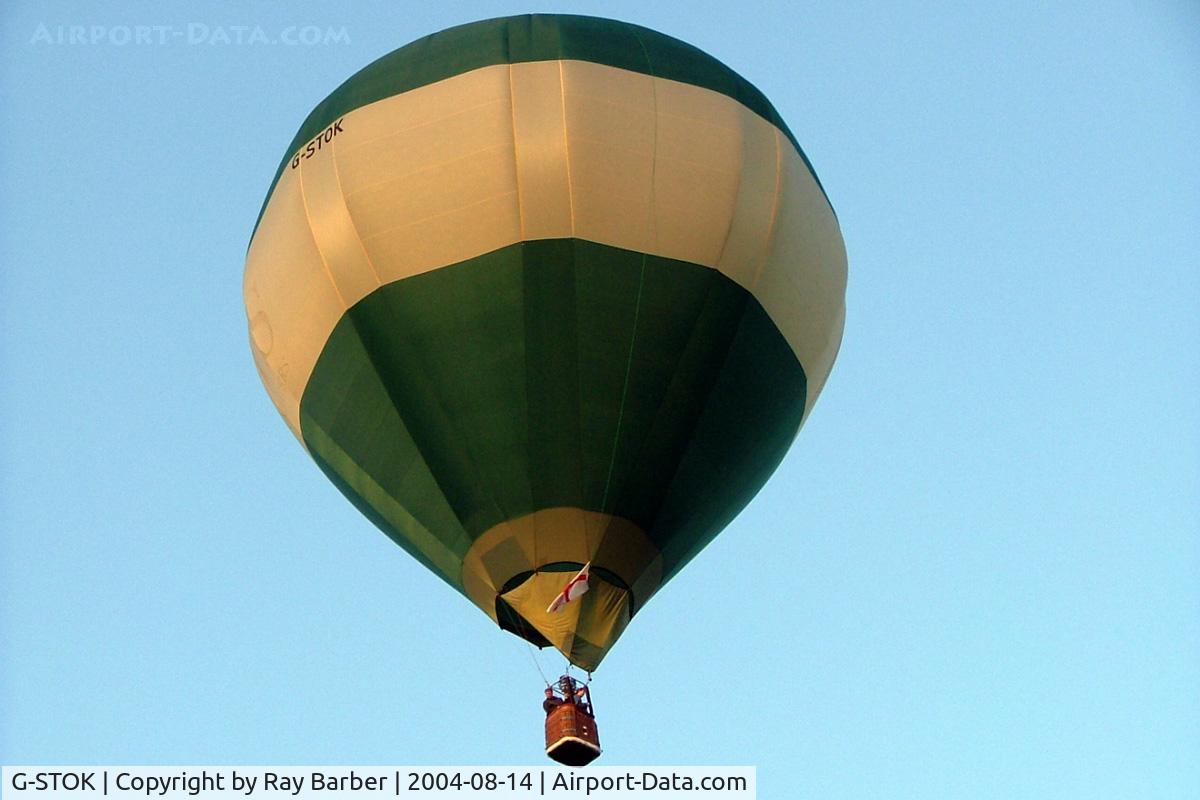 G-STOK, 2000 Cameron Balloons Colt 77B C/N 4791, Thunder & Colt 77B HAFB [4791] Ashton Court~G 14/08/2004