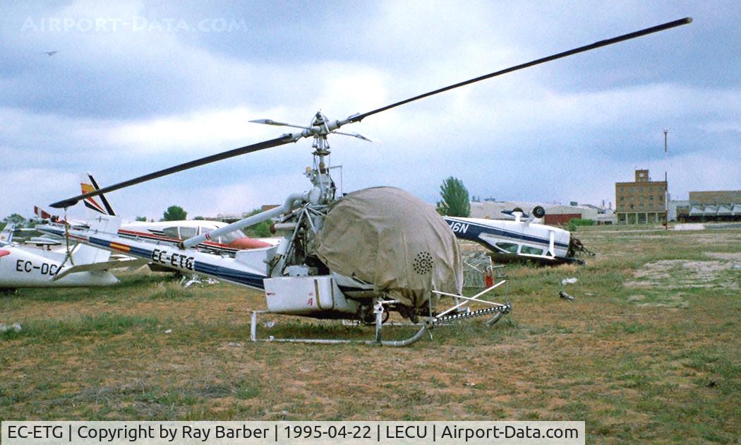 EC-ETG, Hiller UH-12E C/N 5067, Hiller UH-12 J3 Raven [5067] Madrid-Cuatro Vientos~EC 22/04/1995