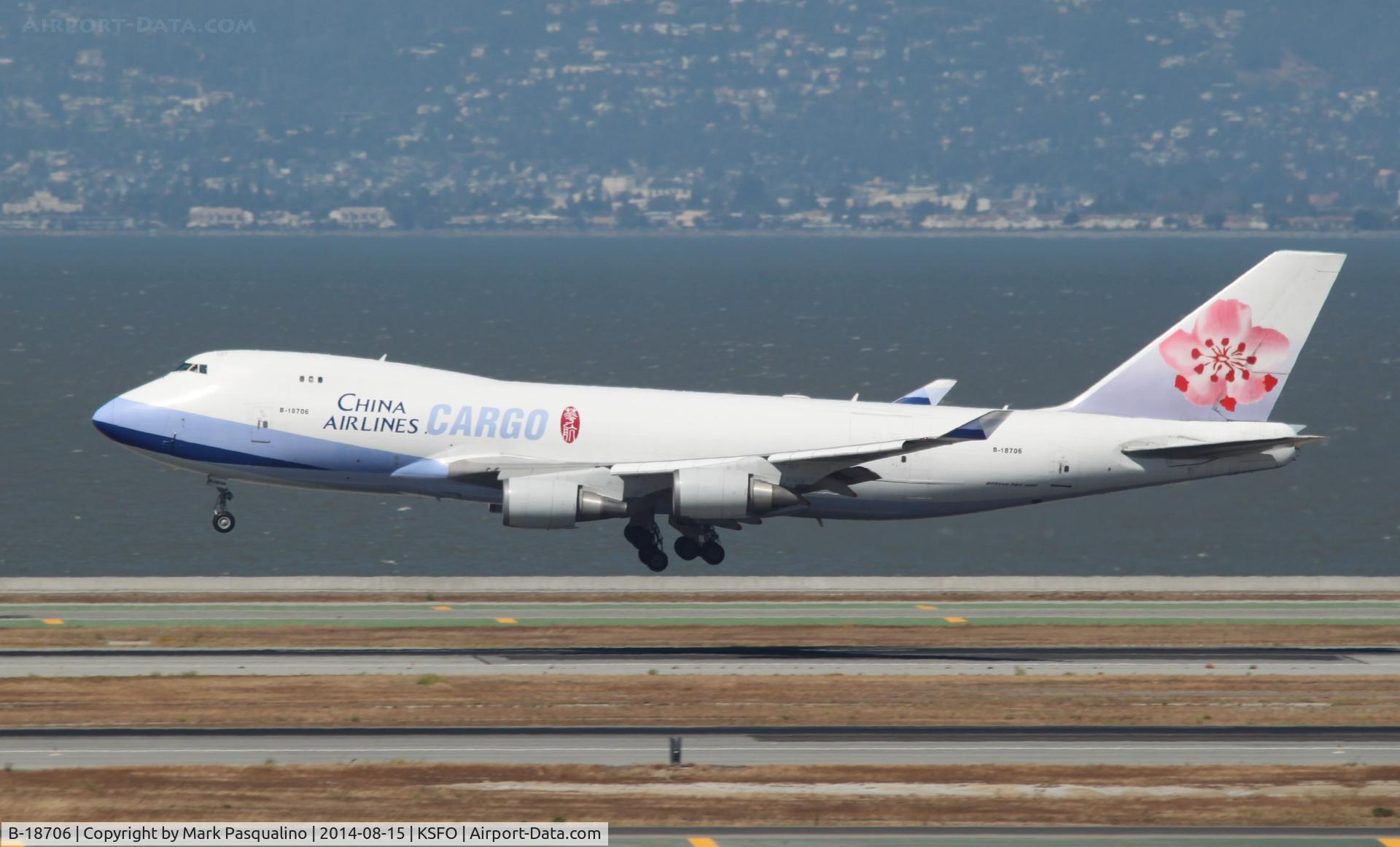 B-18706, 2001 Boeing 747-409F/SCD C/N 30763, Boeing 747-400F