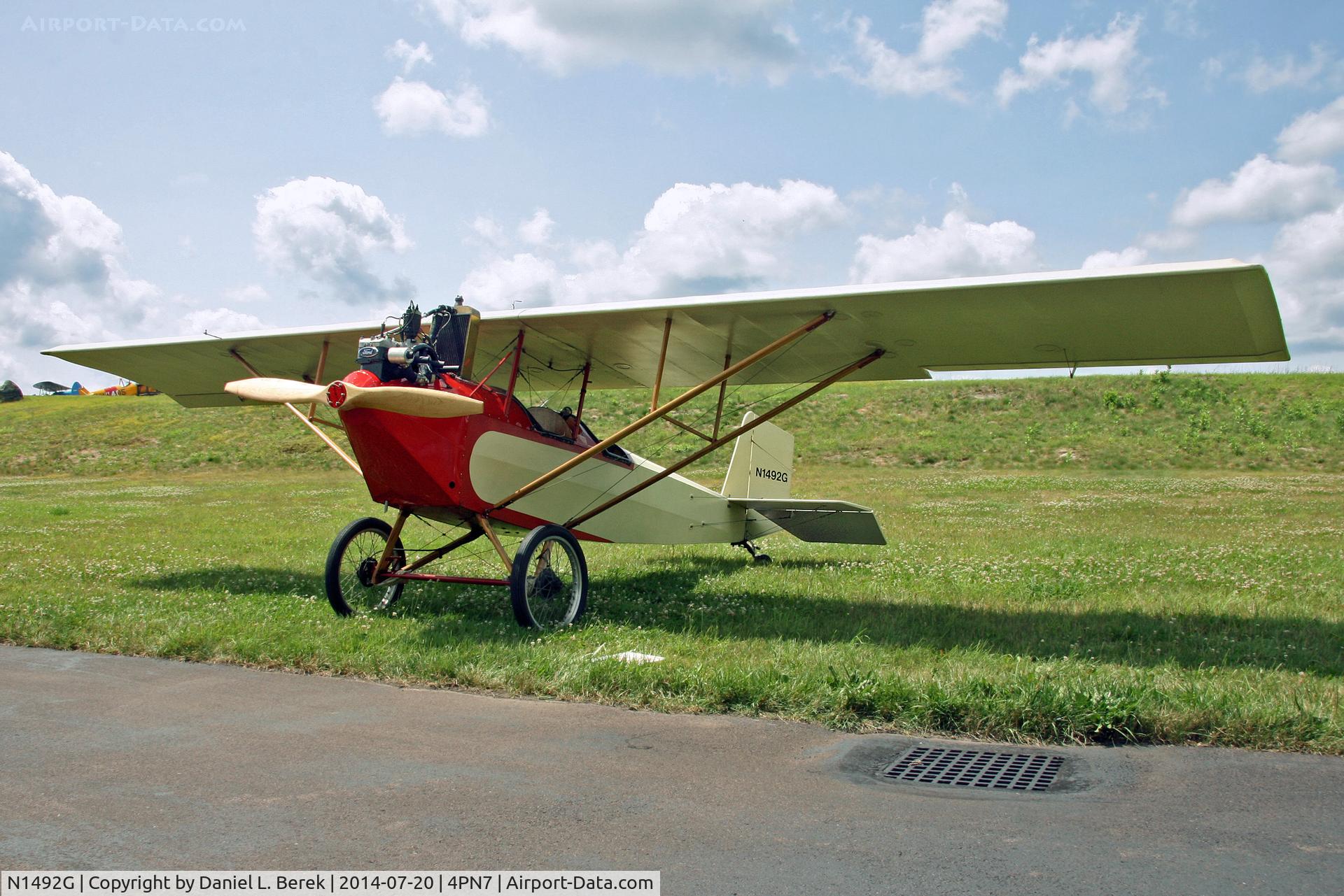 N1492G, 1994 Pietenpol Air Camper C/N 221492, This lovely Air Camper is seen at her new home, the Eagle's Mere Air Museum.