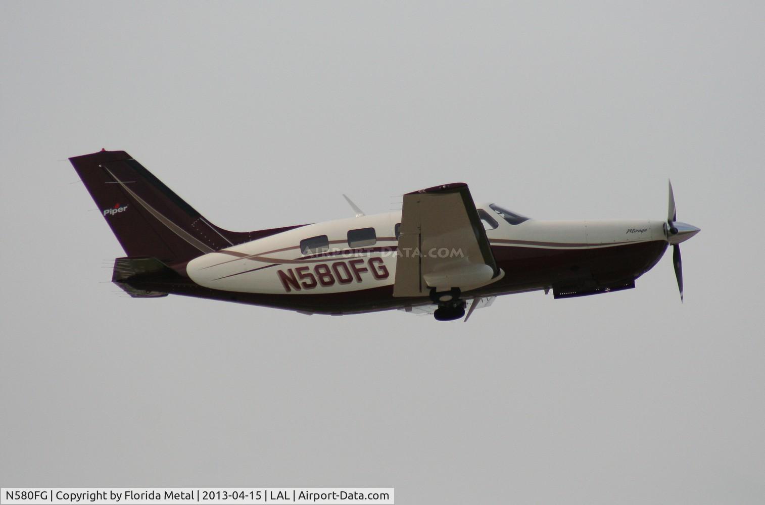 N580FG, 2013 Piper PA-46-350P Malibu Mirage C/N 4636580, Piper PA-46-350P