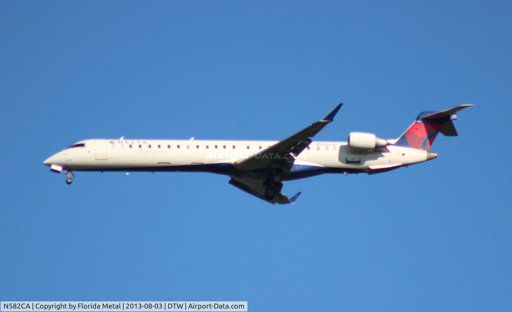 N582CA, 2008 Bombardier CRJ-900ER (CL-600-2D24) C/N 15171, Comair CRJ-900