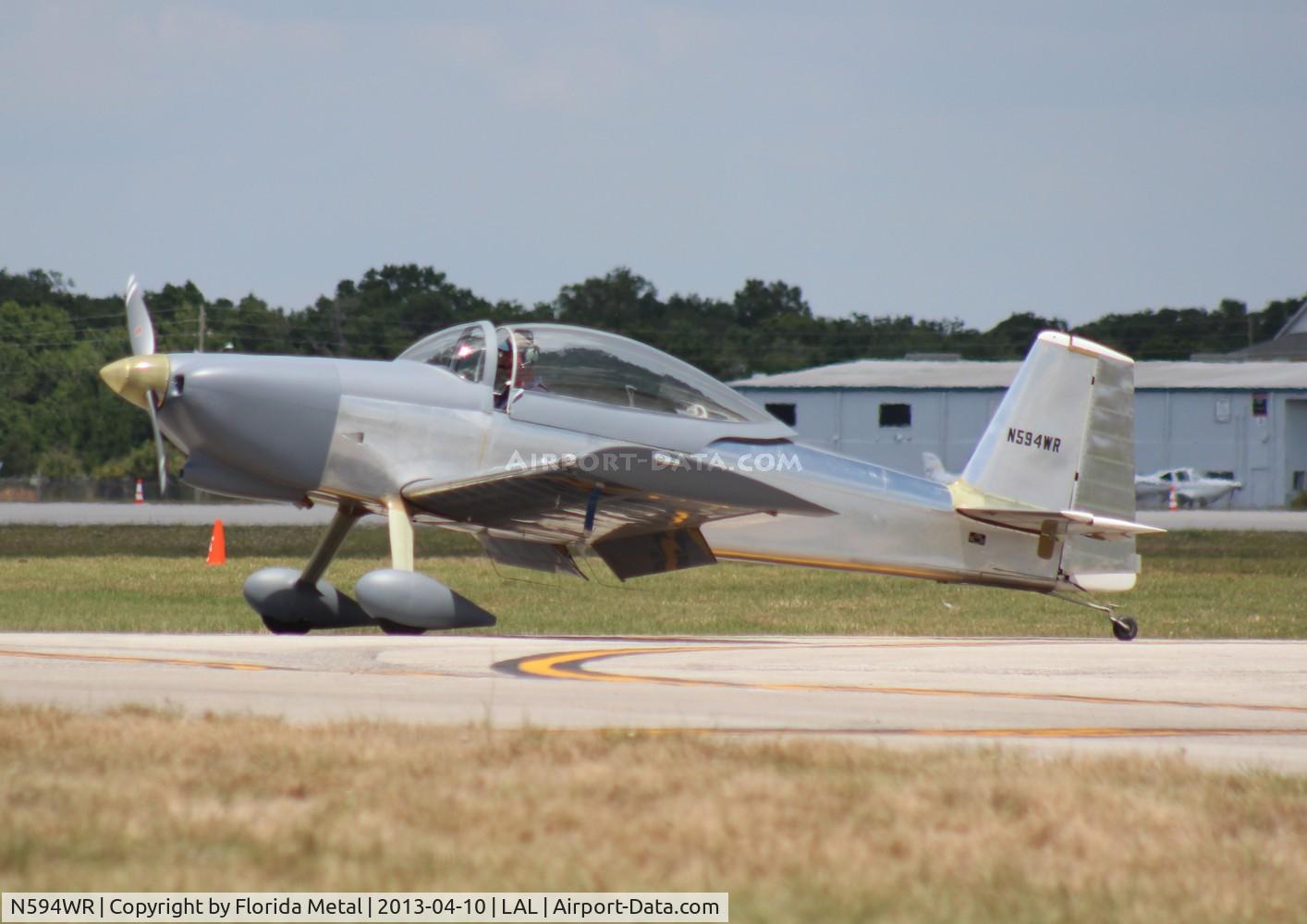 N594WR, 2012 Vans RV-8 C/N 80594, Vans RV-8