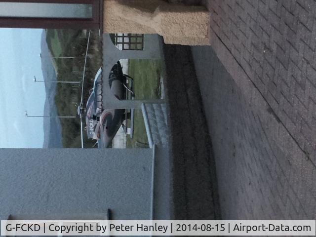 G-FCKD, 2001 Eurocopter EC-120B Colibri C/N 1209, Saw this land in a back garden in Borth Wales last week was parked there all weekend