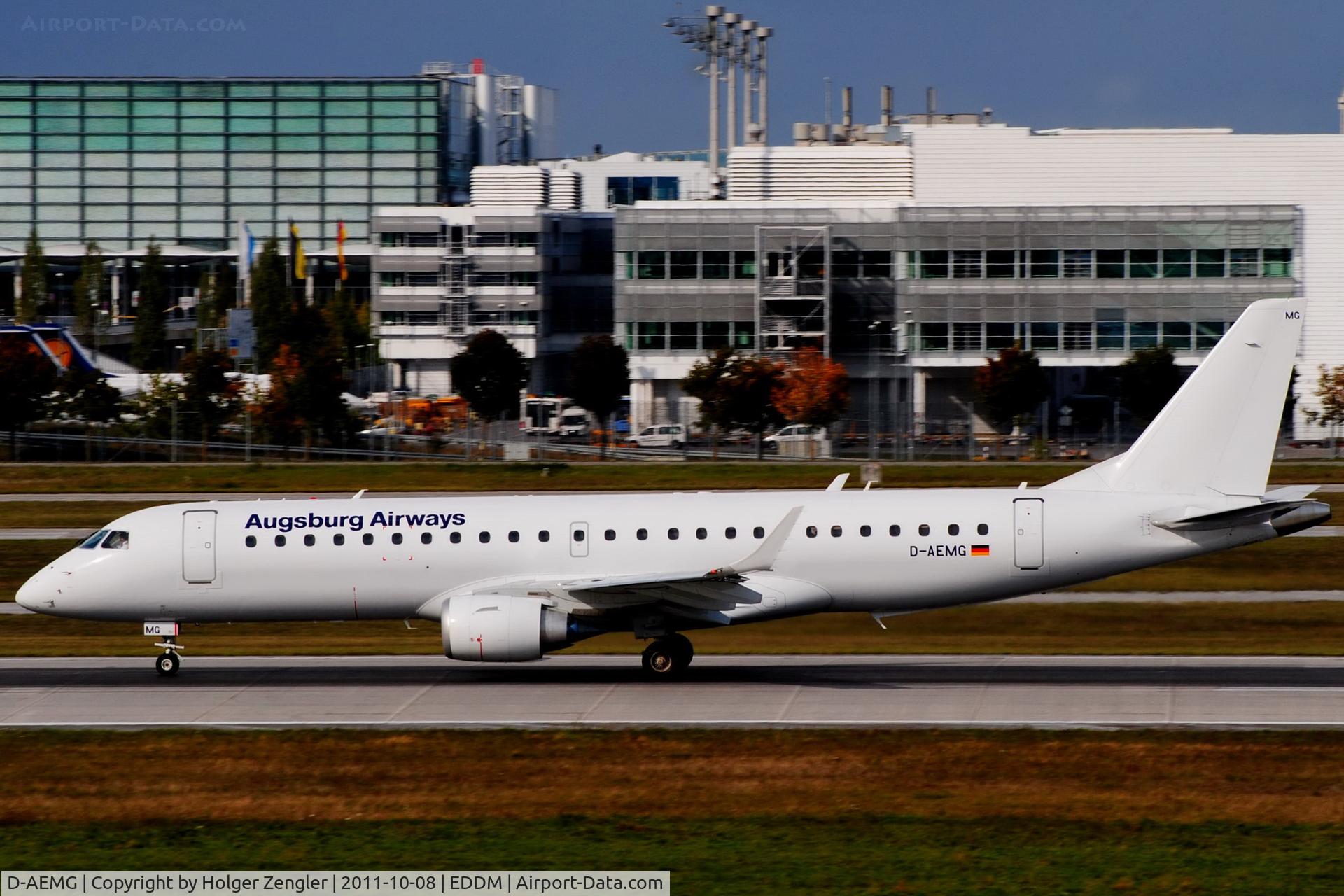 D-AEMG, 2011 Embraer 190LR (ERJ-190-100LR) C/N 19000404, Remembrance to an extincted airline.....