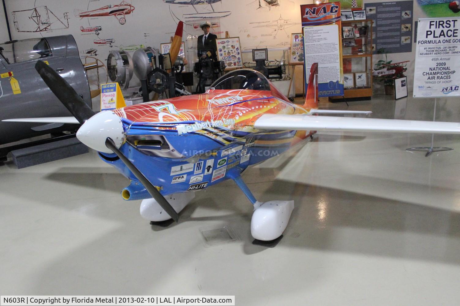 N603R, 1976 Cassutt IIIM C/N 1-CR, Cassutt 3M