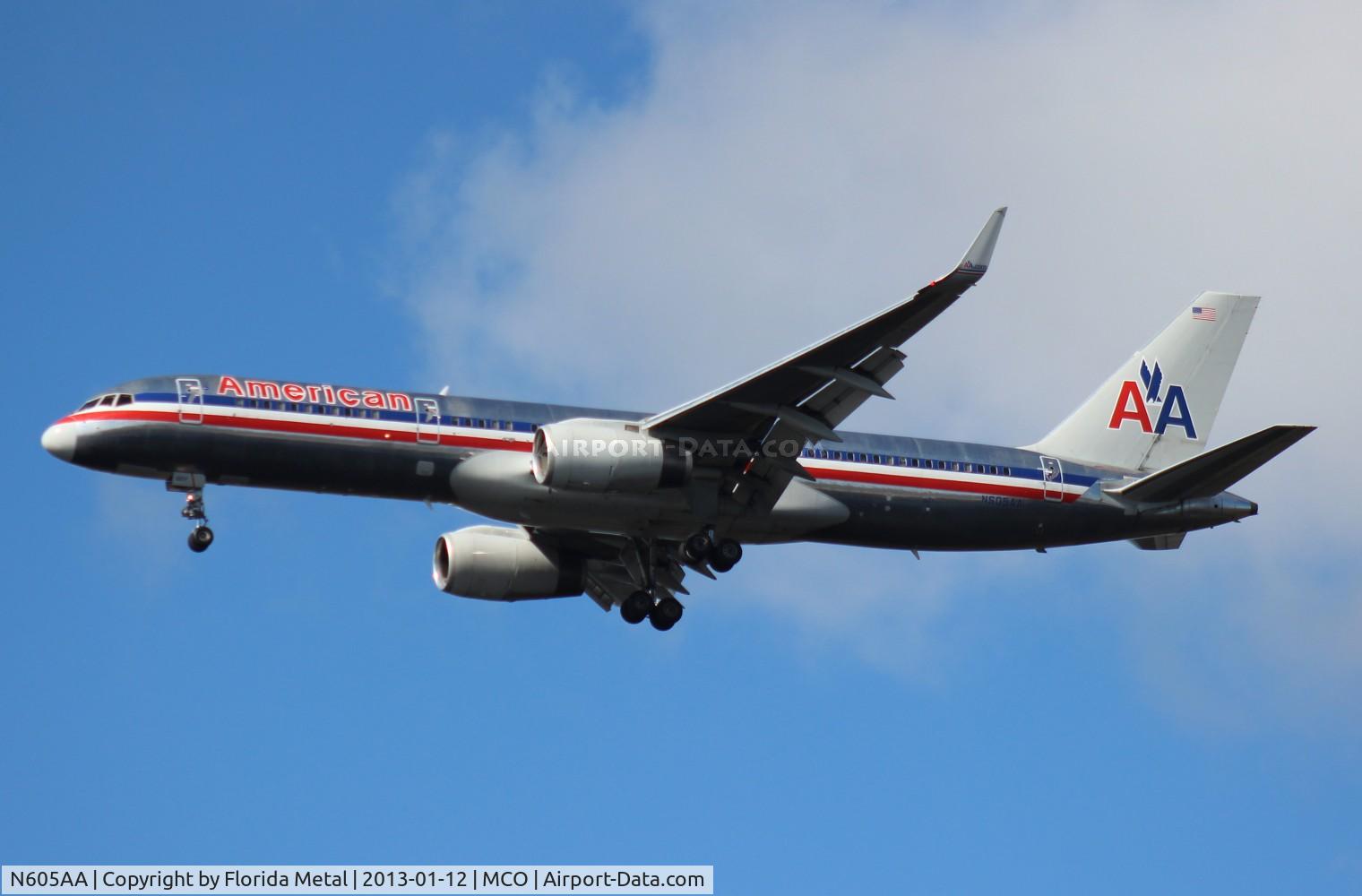 N605AA, 1995 Boeing 757-223 C/N 27056, American 757-200