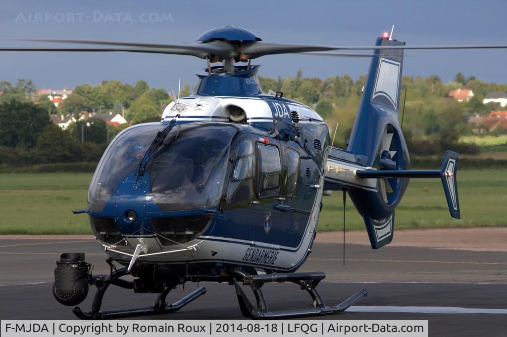 F-MJDA, 2008 Eurocopter EC-135T-2+ C/N 0642, Parked