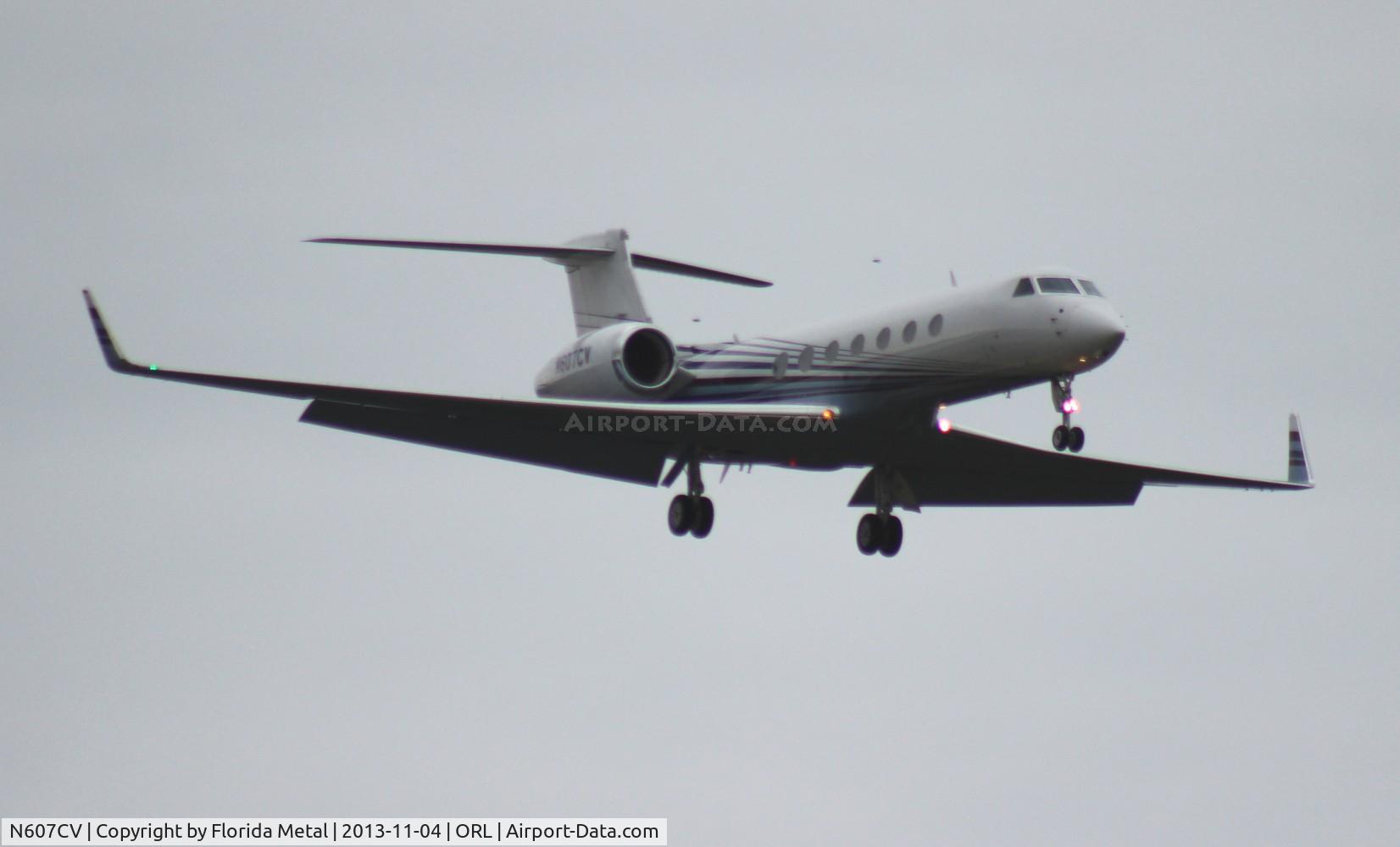 N607CV, 2004 Gulfstream Aerospace GV-SP (G550) C/N 5035, Gulfstream 550