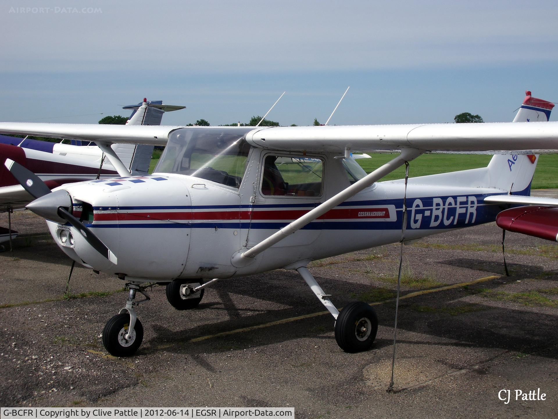 G-BCFR, 1974 Reims FRA150L Aerobat C/N 0244, At rest at Earl's Colne EGSR