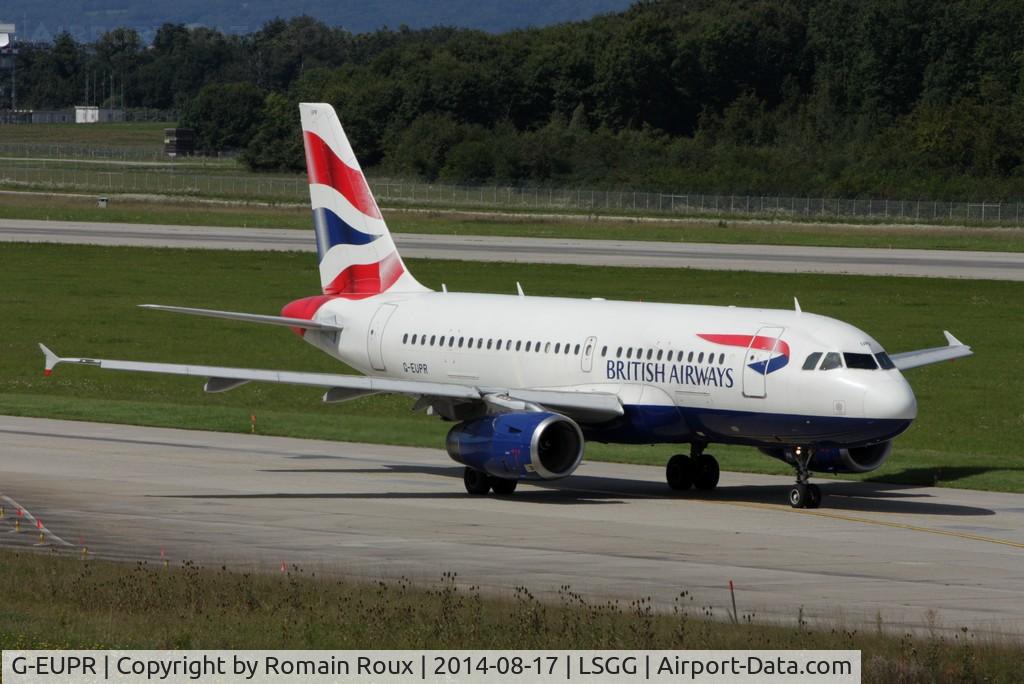 G-EUPR, 2000 Airbus A319-131 C/N 1329, Taxiing