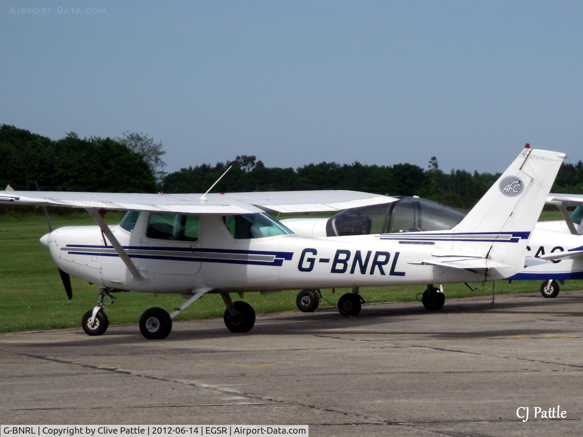 G-BNRL, 1984 Cessna 152 C/N 152-84250, Resting at Earl's Colne