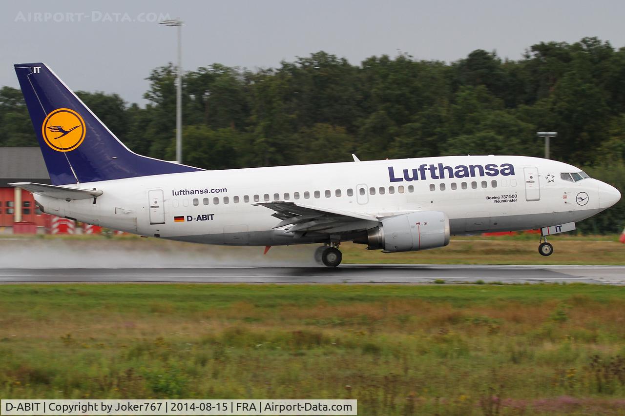 D-ABIT, 1991 Boeing 737-530 C/N 24943, Lufthansa