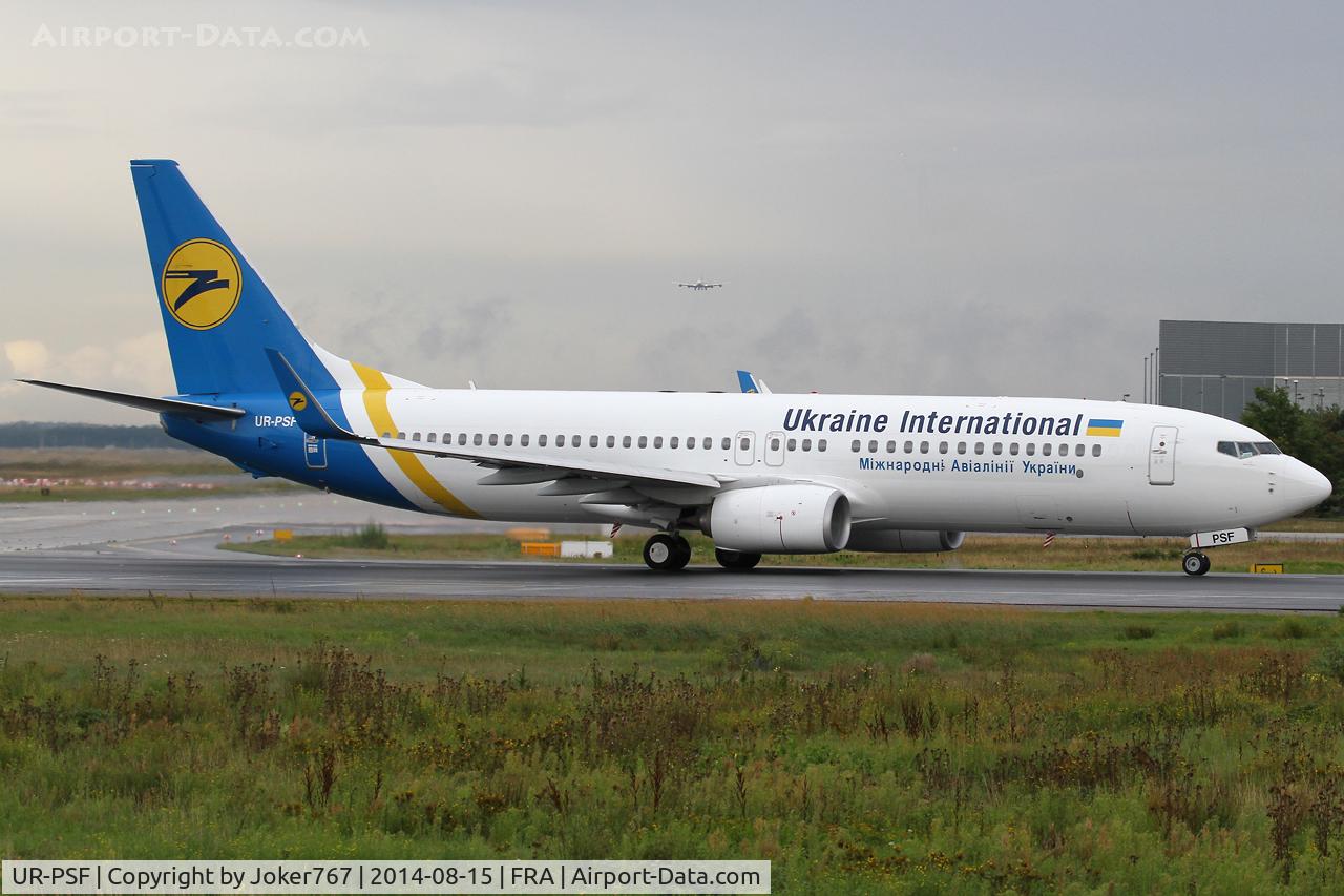 UR-PSF, 2012 Boeing 737-84R C/N 38120, Ukraine International Airlines