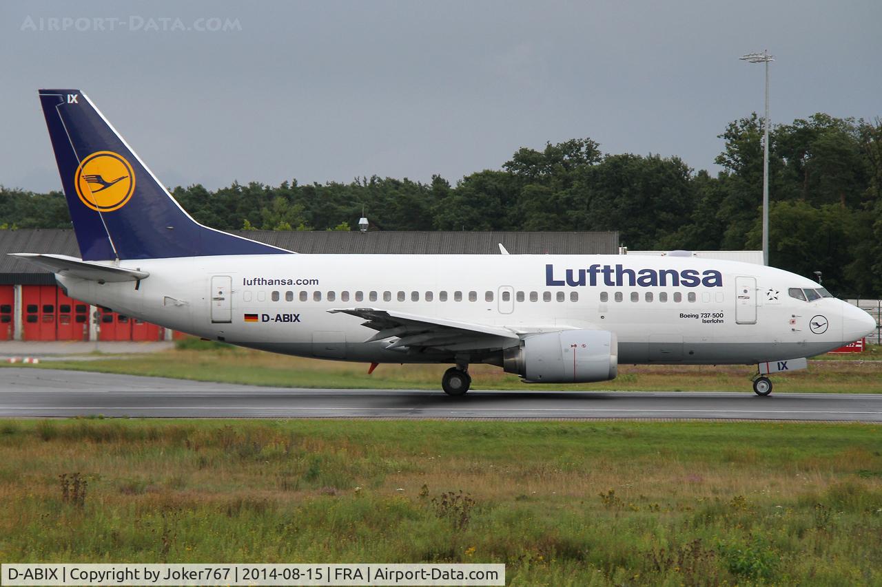 D-ABIX, 1991 Boeing 737-530 C/N 24946, Lufthansa