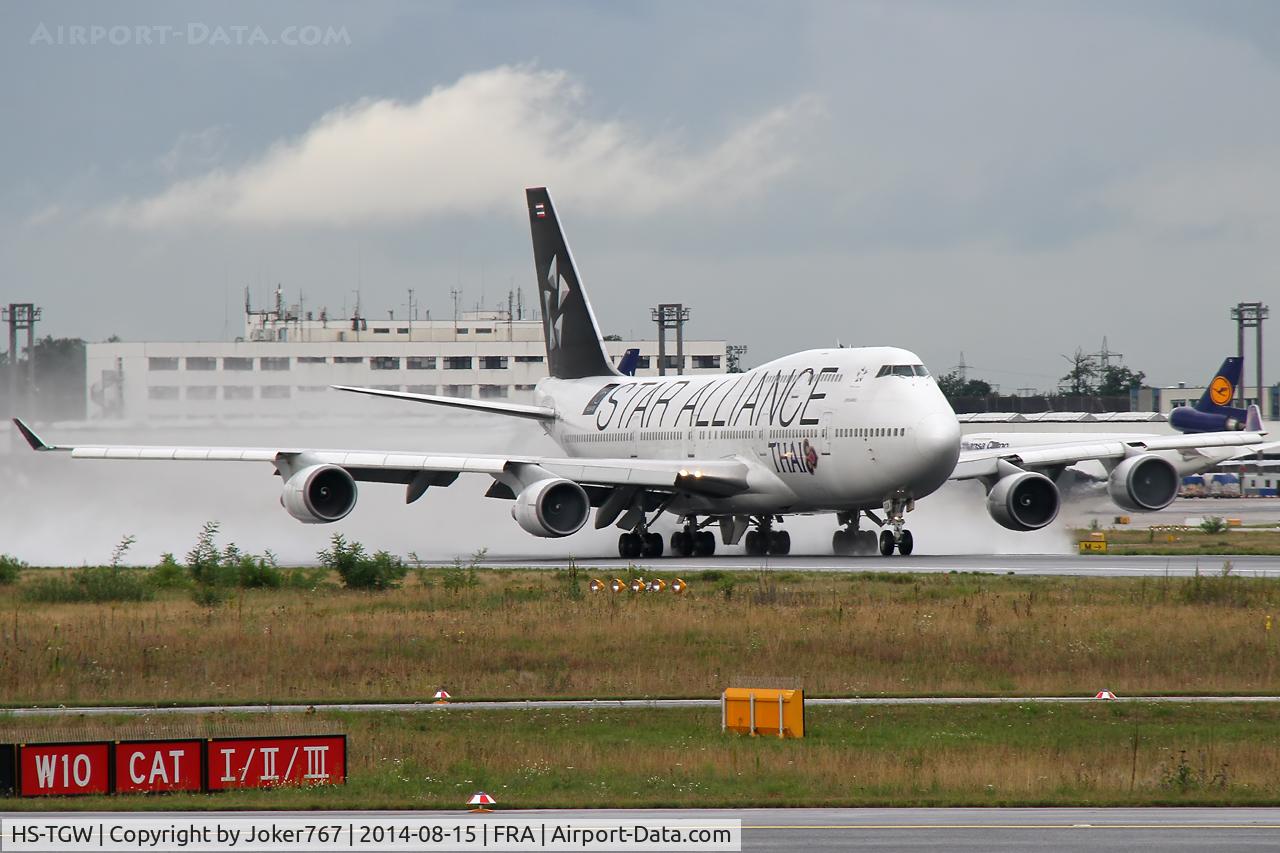 HS-TGW, 1997 Boeing 747-4D7 C/N 27724, Thai Airways