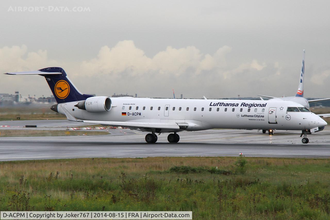 D-ACPM, 2003 Bombardier CRJ-701ER (CL-600-2C10) Regional Jet C/N 10080, Lufthansa Regional (CityLine)