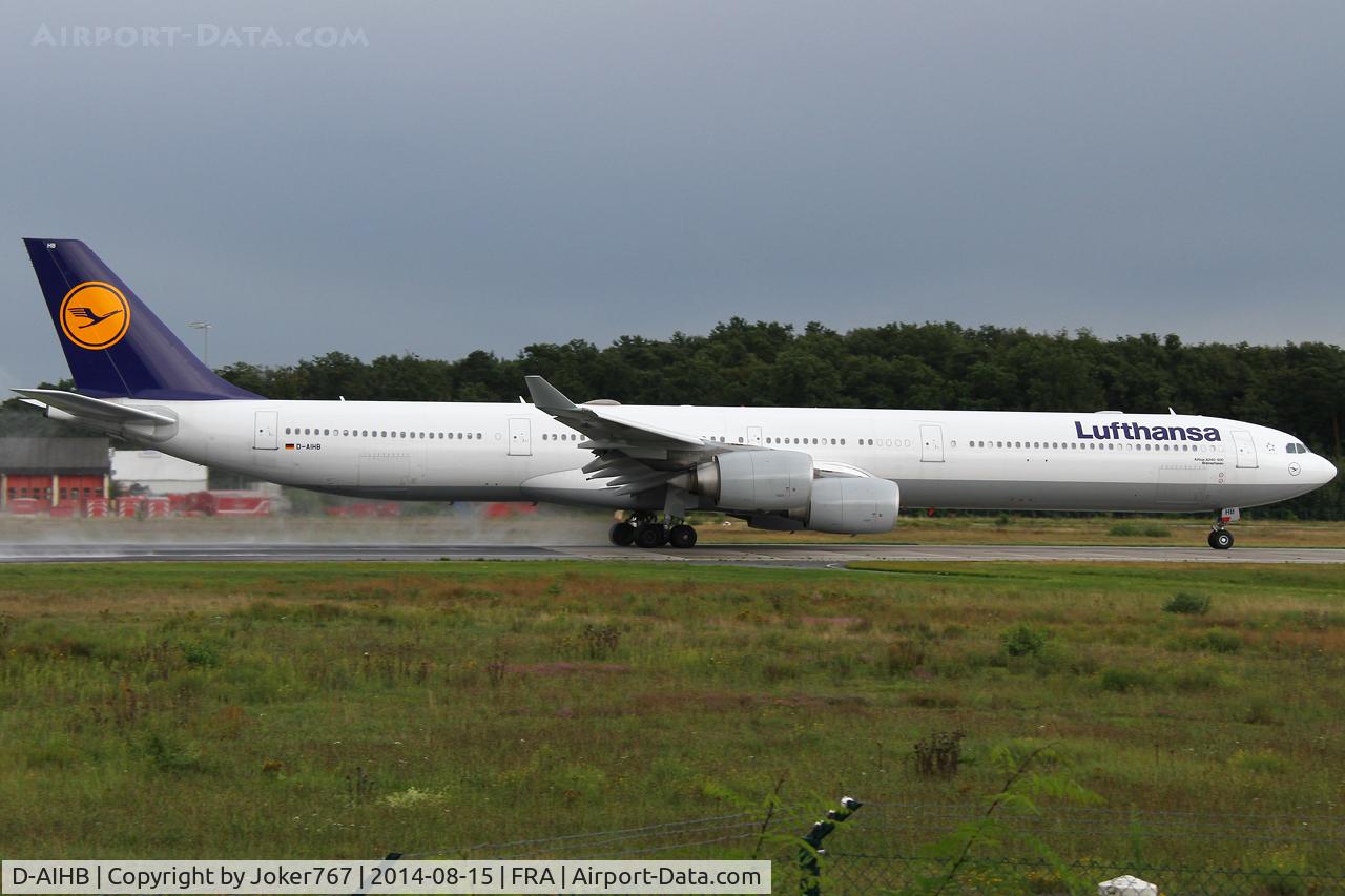 D-AIHB, 2003 Airbus A340-642 C/N 517, Lufthansa
