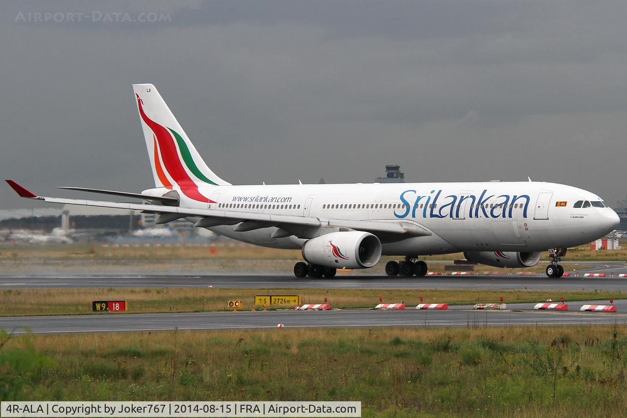 4R-ALA, 1999 Airbus A330-243 C/N 303, SriLankan