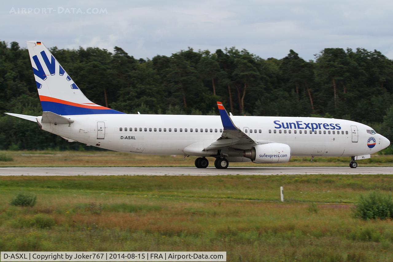 D-ASXL, 2010 Boeing 737-8EH C/N 35835, SunExpress Deutschland