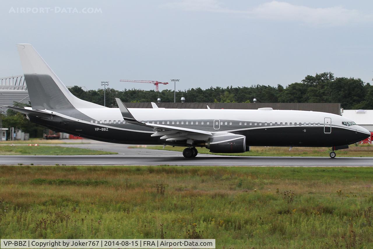 VP-BBZ, 2012 Boeing 737-8LX BBJ2 C/N 39899, Gama Aviation