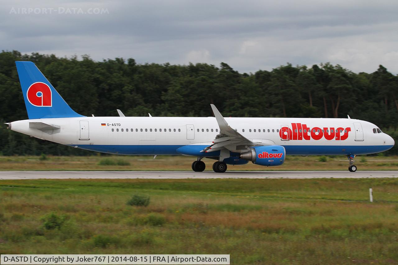 D-ASTD, 2013 Airbus A321-211 C/N 5843, Germania