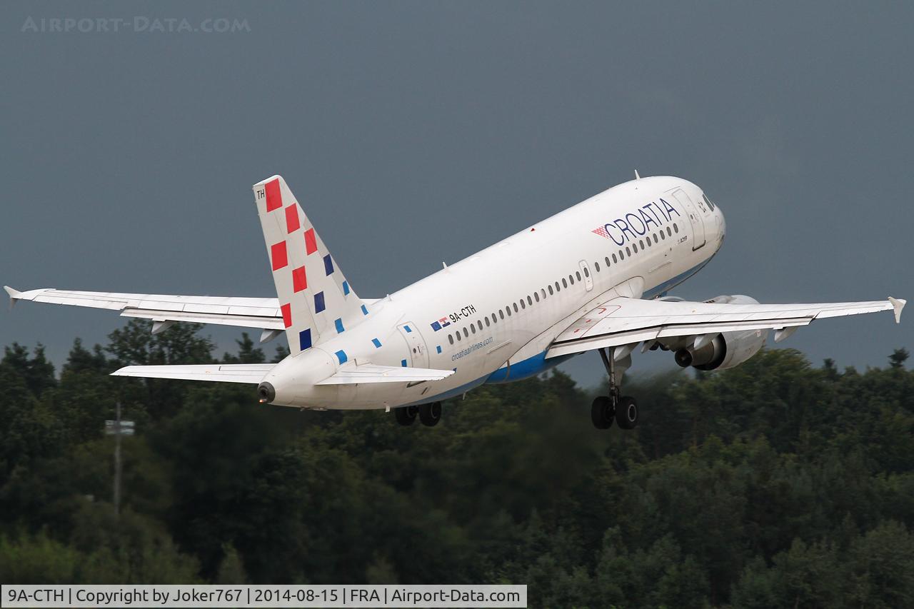 9A-CTH, 1998 Airbus A319-112 C/N 833, Croatia Airlines