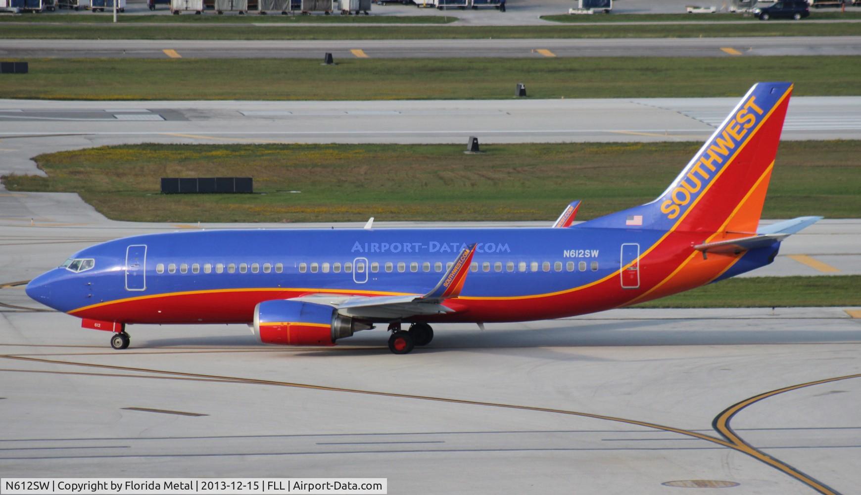 N612SW, 1995 Boeing 737-3H4 C/N 27930, Southwest 737-300