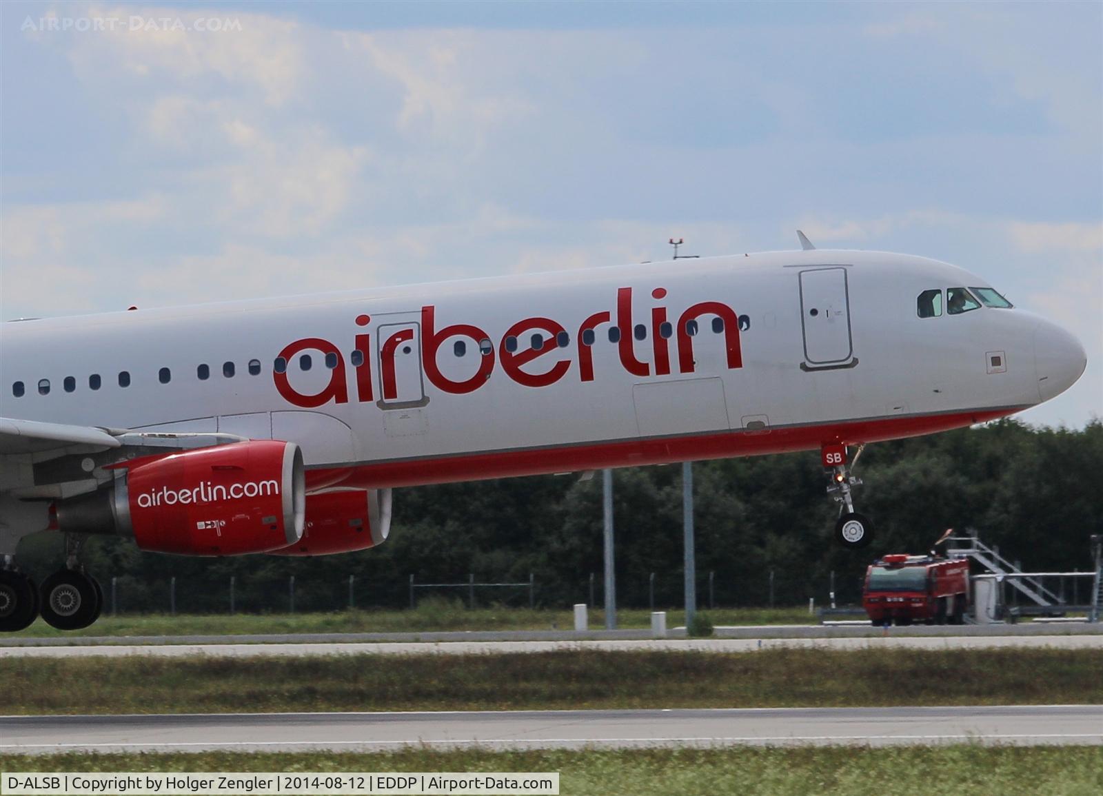D-ALSB, 2003 Airbus A321-211 C/N 1994, Close shot of one of AB´s larger aircrafts coming to LEJ...