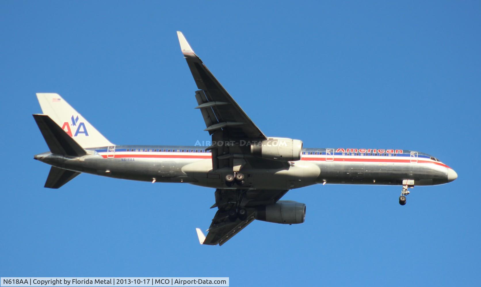N618AA, 1989 Boeing 757-223 C/N 24526, American 757-200