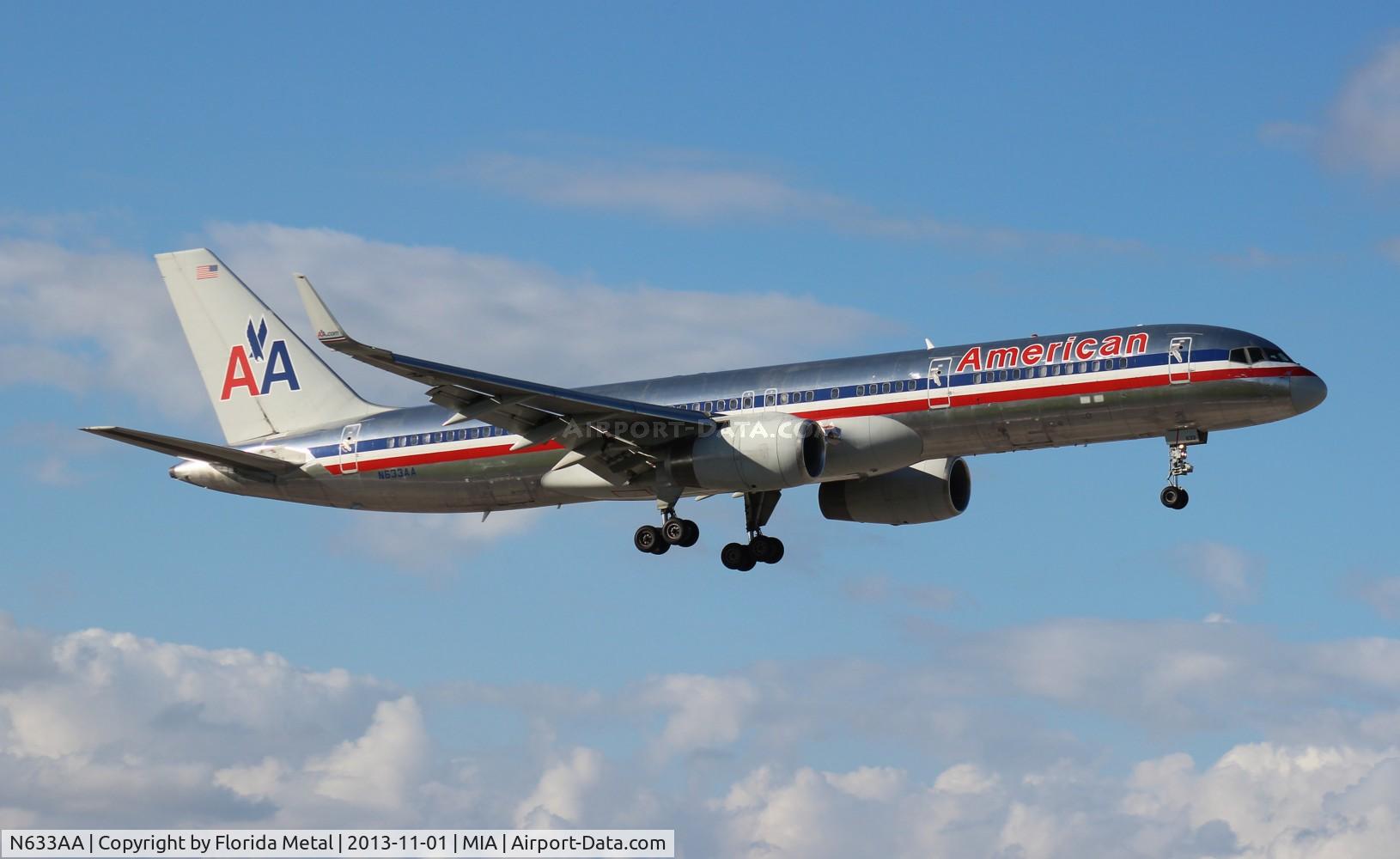 N633AA, 1990 Boeing 757-223 C/N 24591, American 757-200