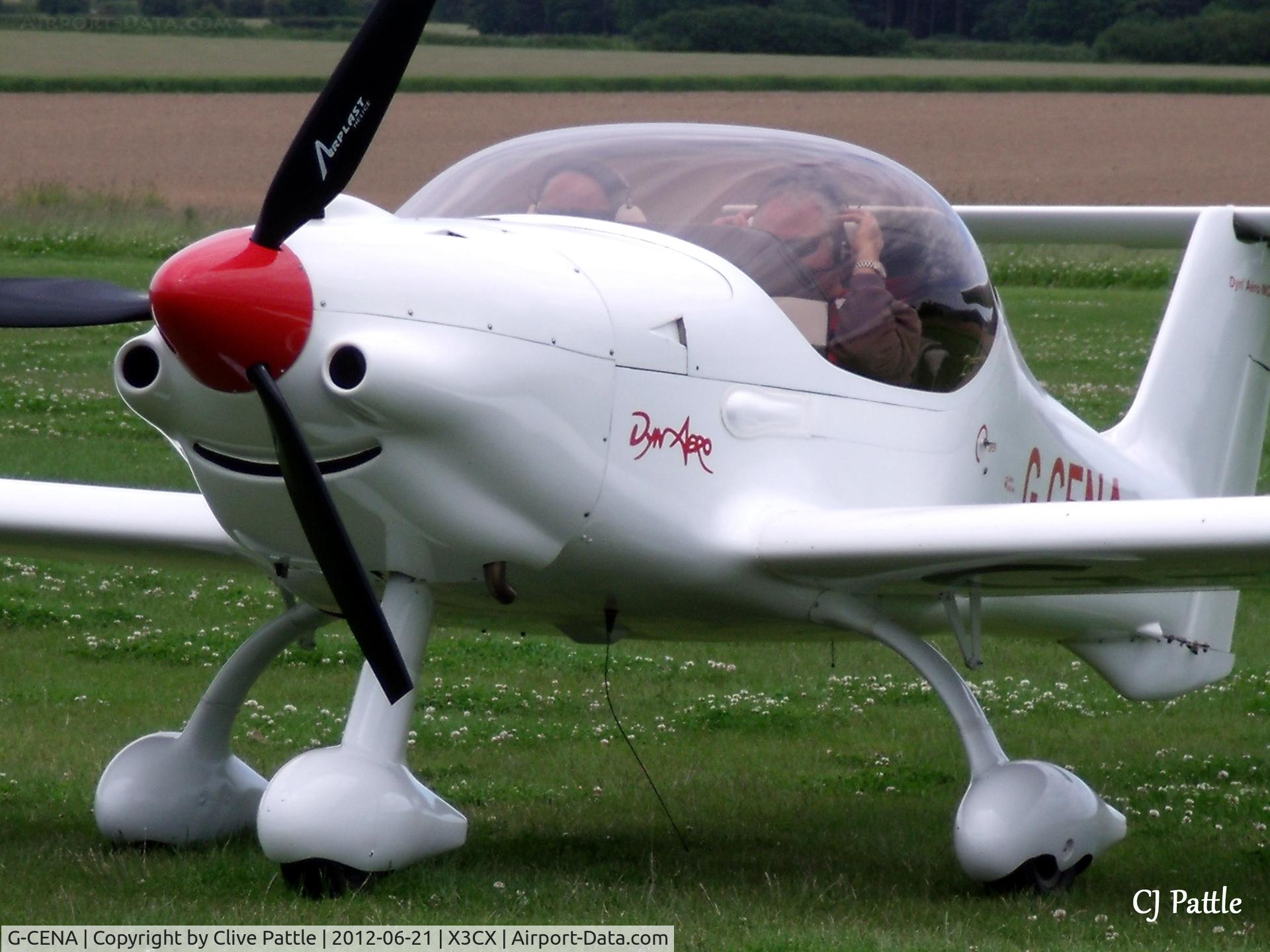 G-CENA, 2007 Dyn'Aero MCR-01 ULC Banbi C/N PFA 301B-14640, Arrival at Northrepps, Cromer