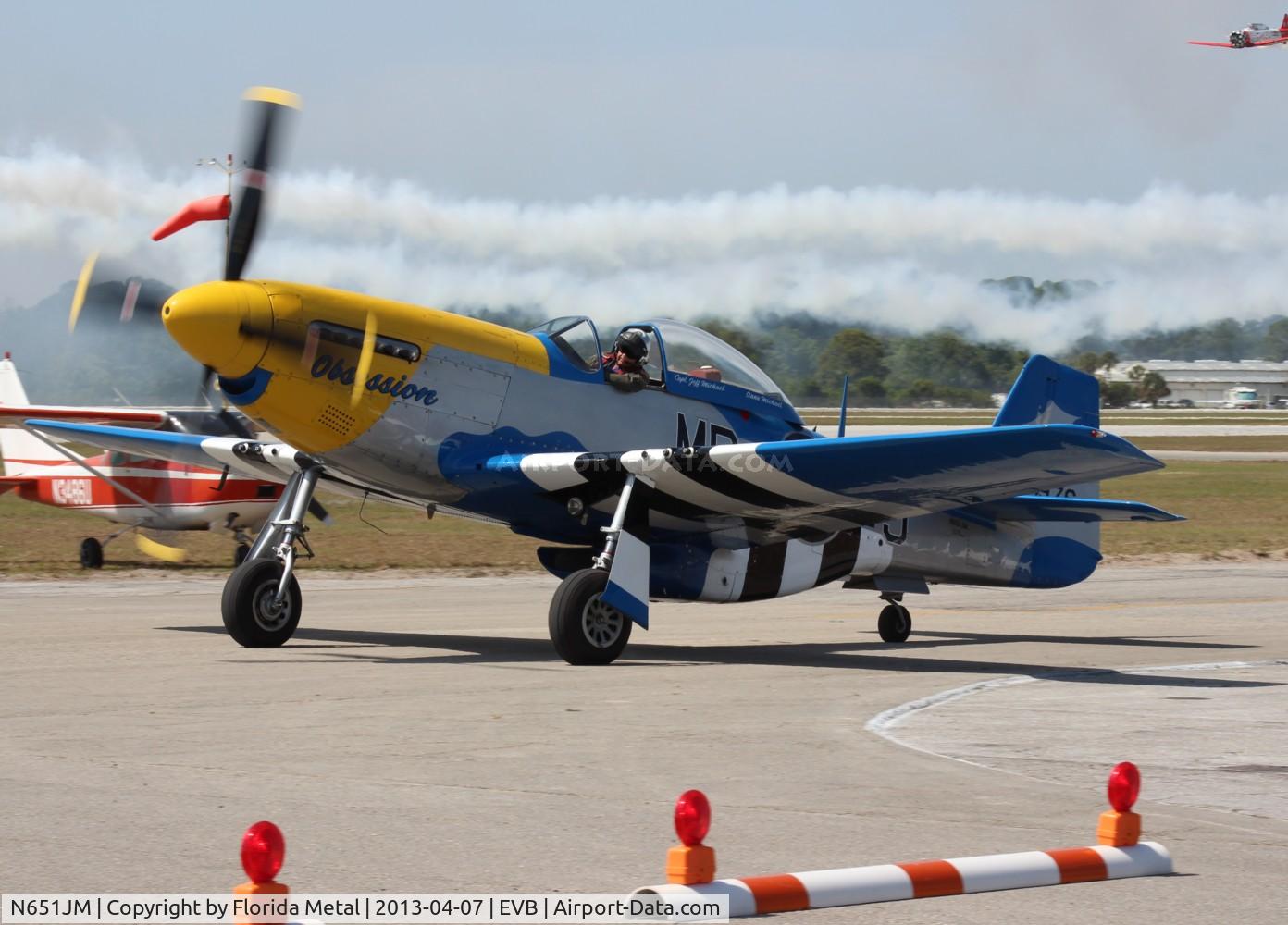 N651JM, 1944 North American/aero Classics P-51D C/N 44-74976, P-51D Obsession