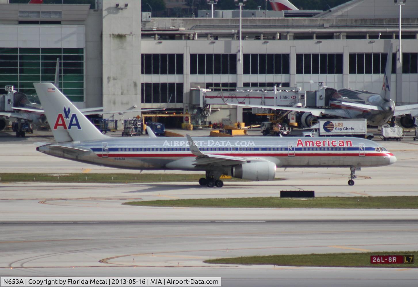 N653A, 1991 Boeing 757-223 C/N 24611, American 757-200