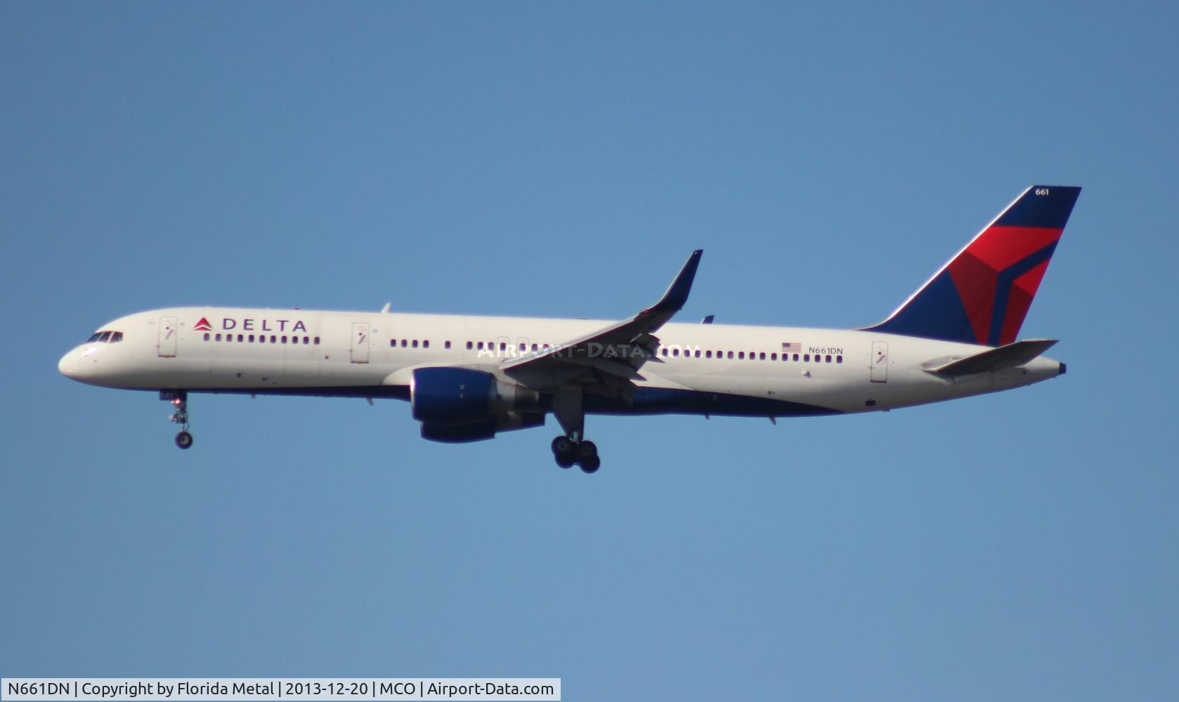 N661DN, 1990 Boeing 757-232 C/N 24972, Delta 757-200