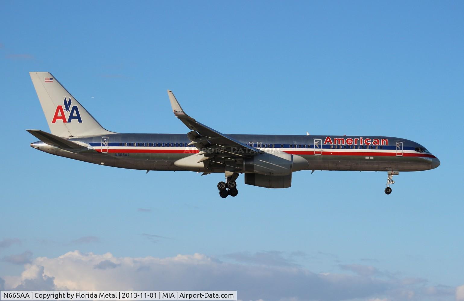 N665AA, 1992 Boeing 757-223 C/N 25299, American 757-200