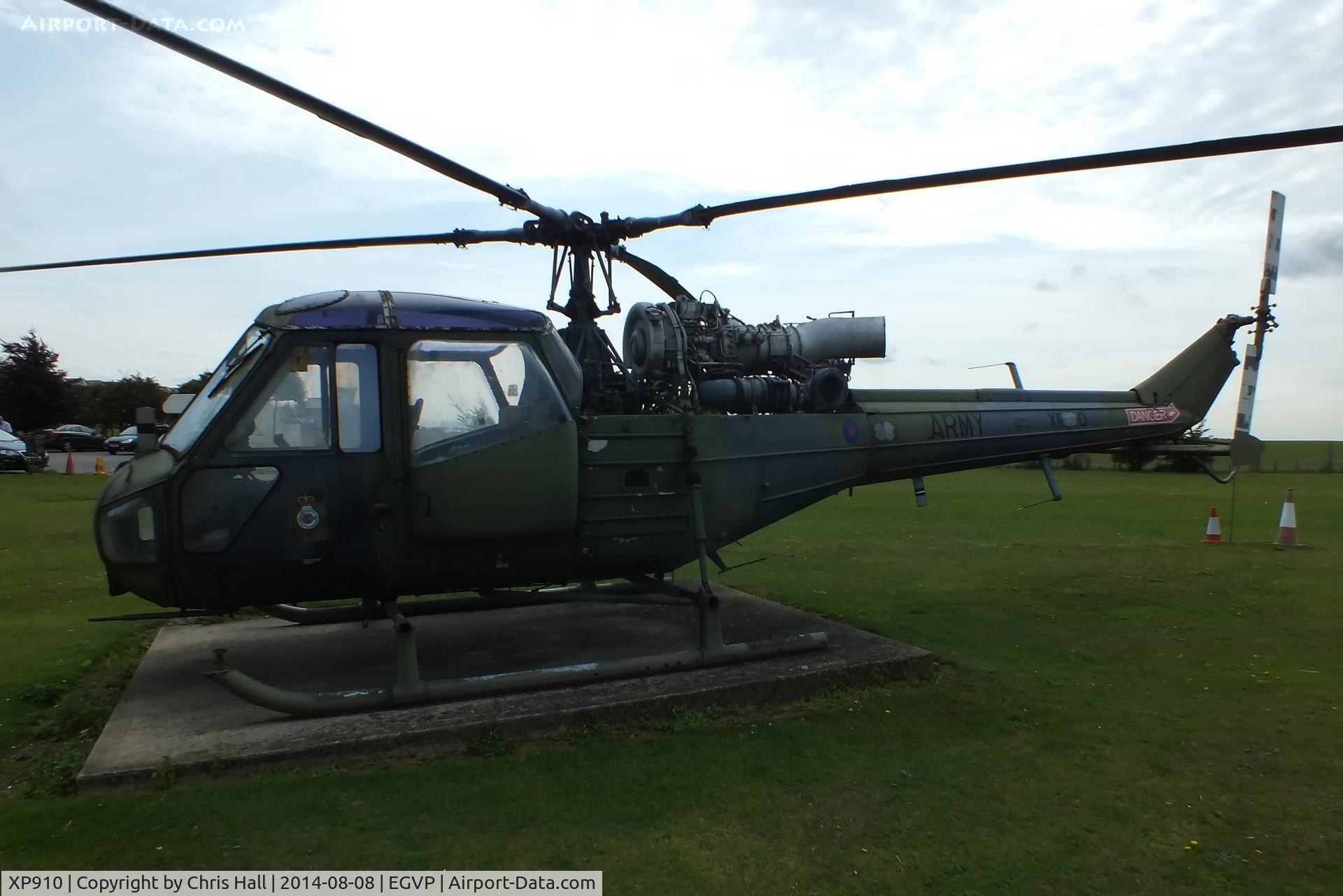 XP910, Westland Scout AH.1 C/N F9511, Museum of Army Flying, Middle Wallop